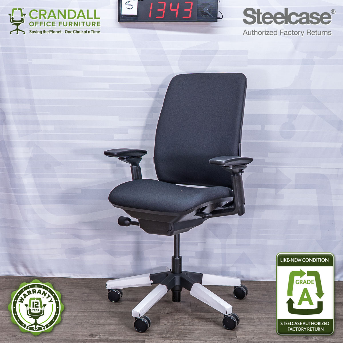 S-1343 - Steelcase Amia - Grade A