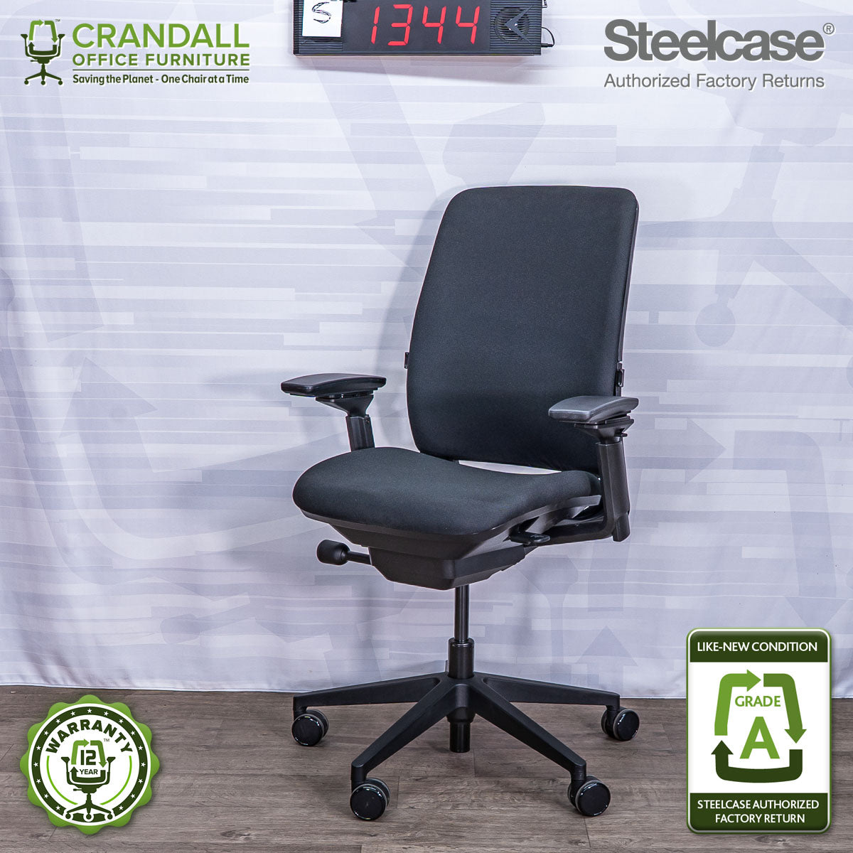 S-1344 - Steelcase Amia - Grade A