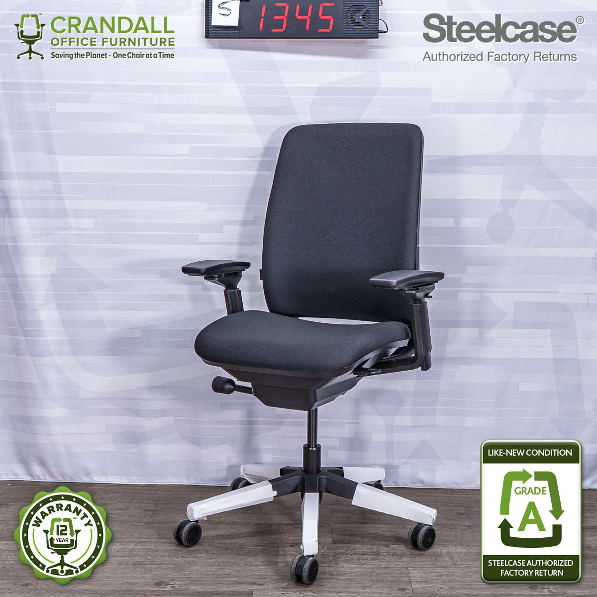 S-1345 - Steelcase Amia - Grade A