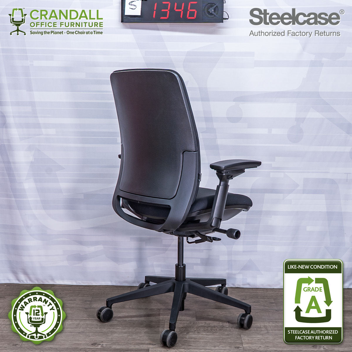 S-1346 - Steelcase Amia - Grade A