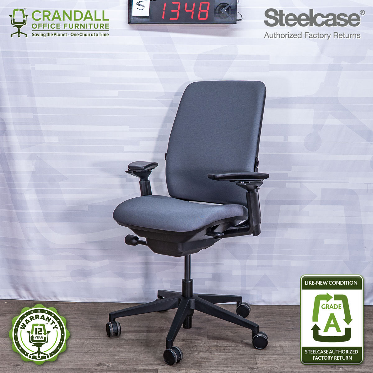 S-1348 - Steelcase Amia - Grade A