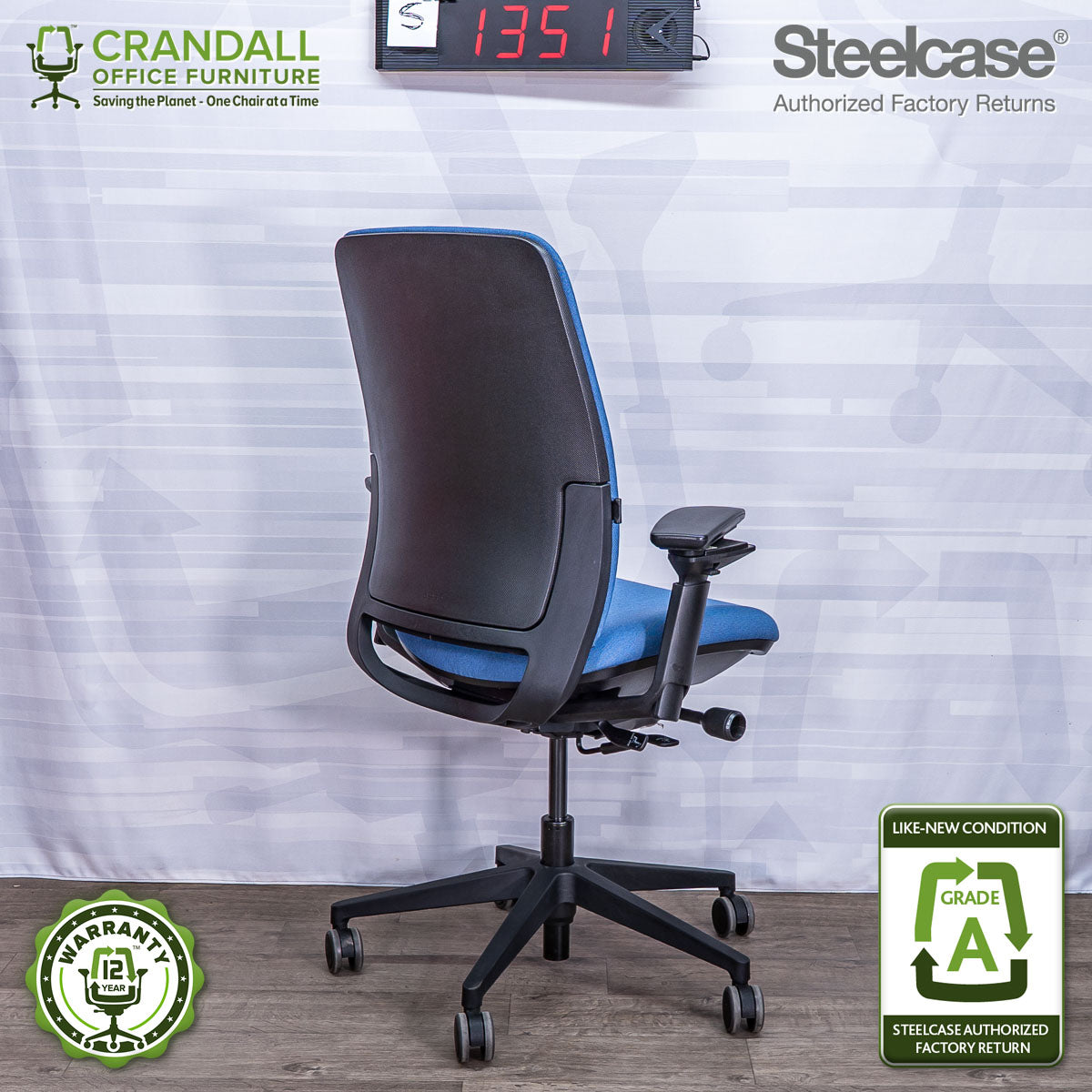 S-1351 - Steelcase Amia - Grade A