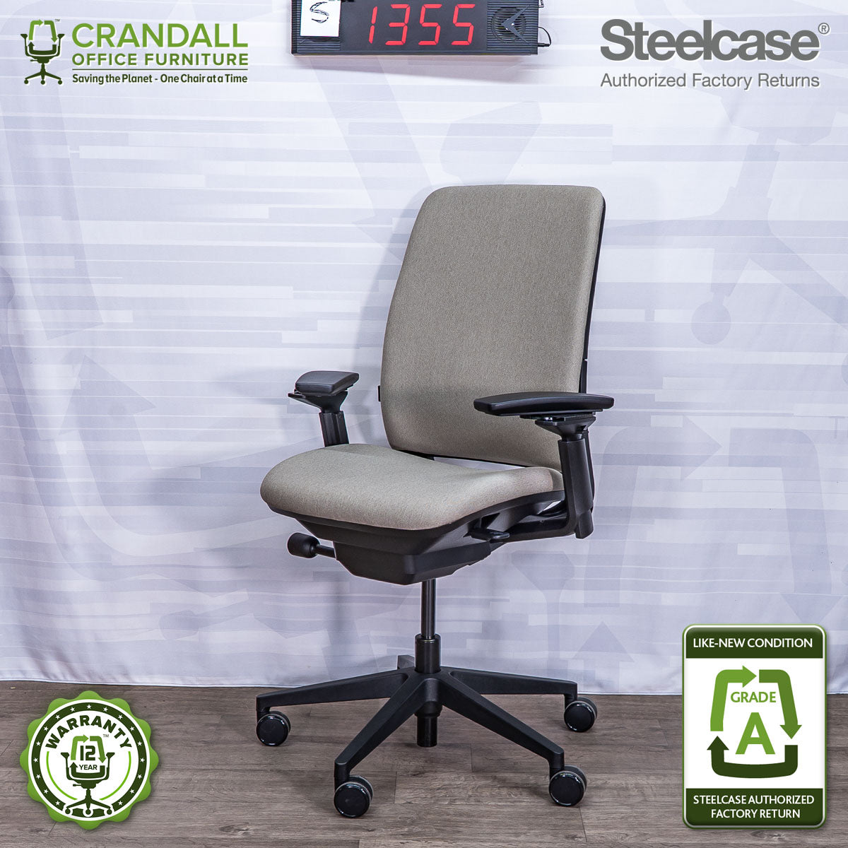 S-1355 - Steelcase Amia - Grade A