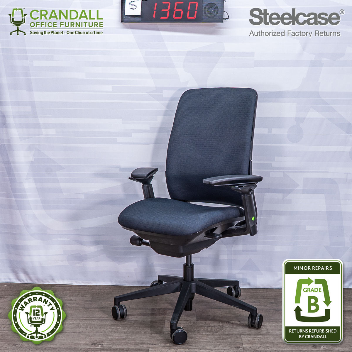 S-1360 - Steelcase Amia - Grade B