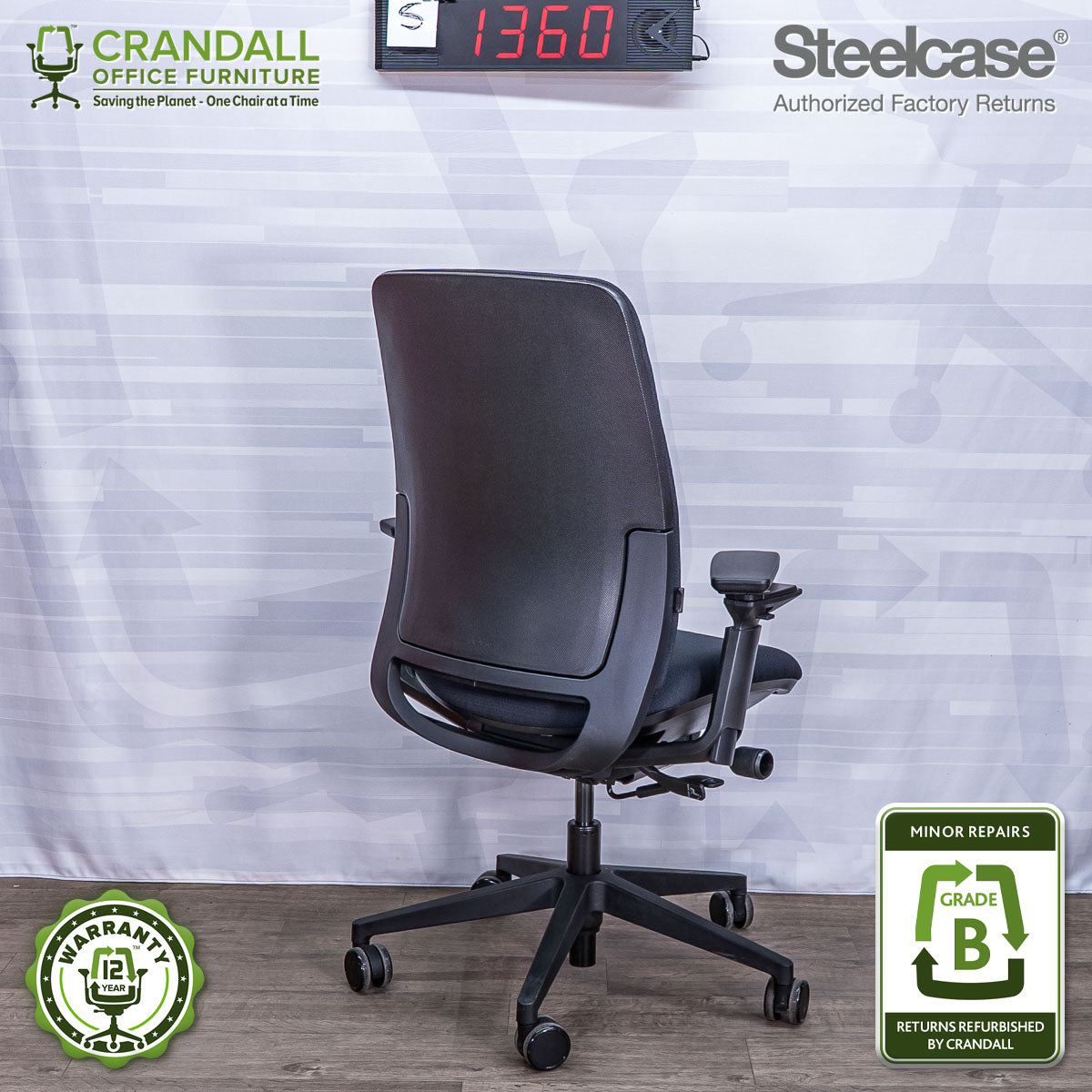 S-1360 - Steelcase Amia - Grade B