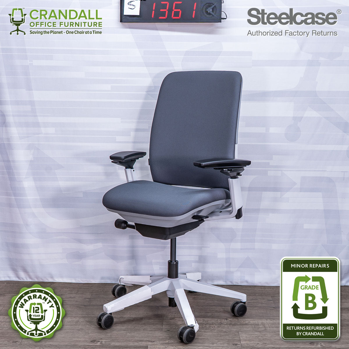 S-1361 - Steelcase Amia - Grade B