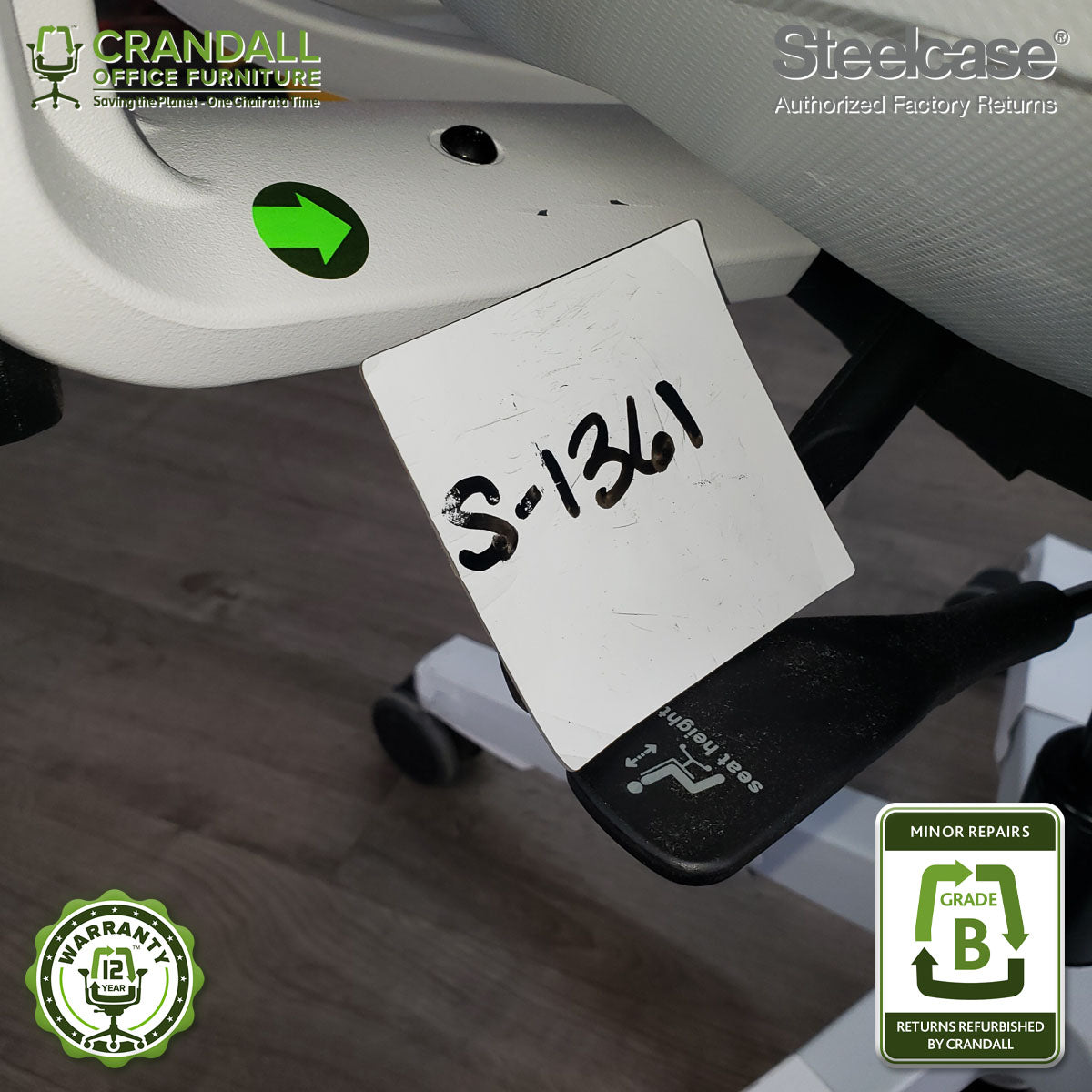 S-1361 - Steelcase Amia - Grade B