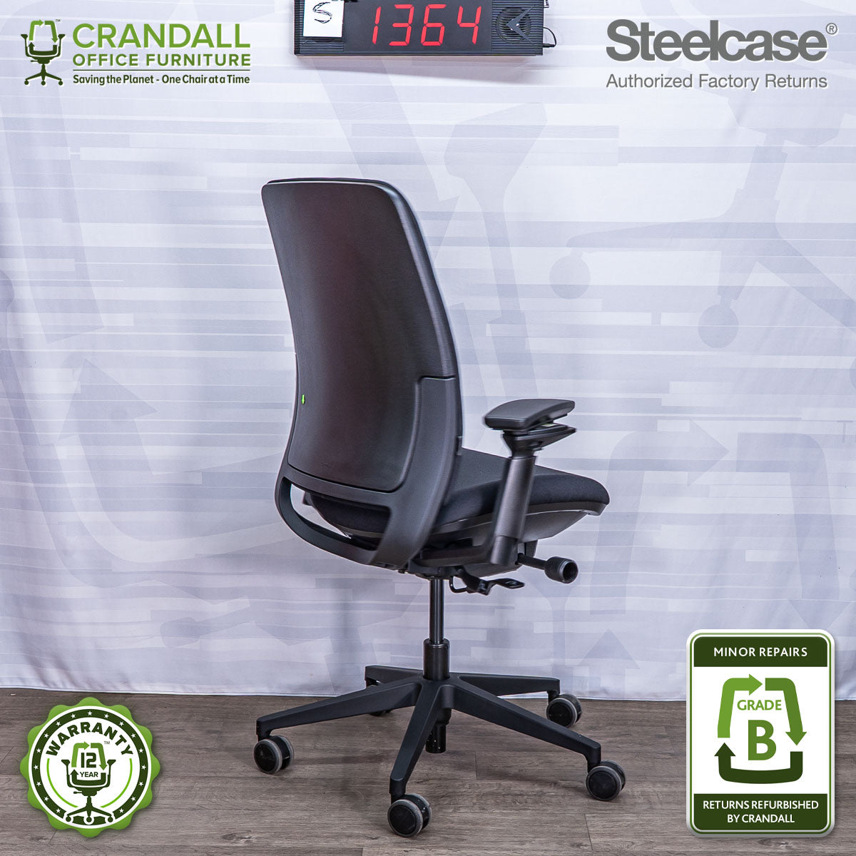 S-1364 - Steelcase Amia - Grade B