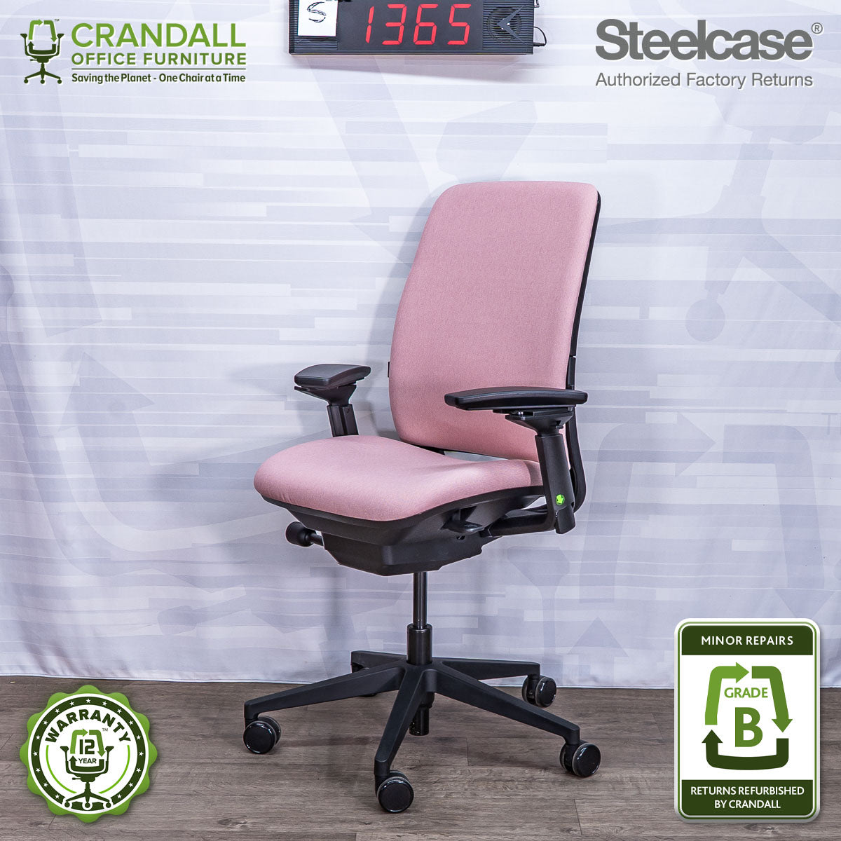 S-1365 - Steelcase Amia - Grade B