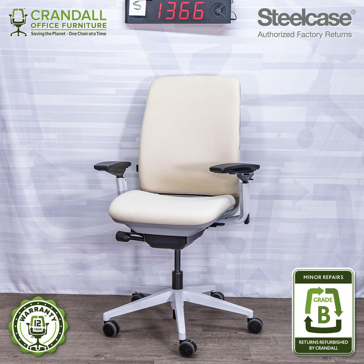 S-1366 - Steelcase Amia - Grade B