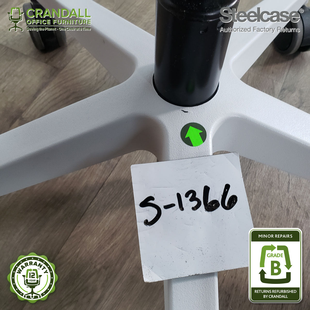 S-1366 - Steelcase Amia - Grade B
