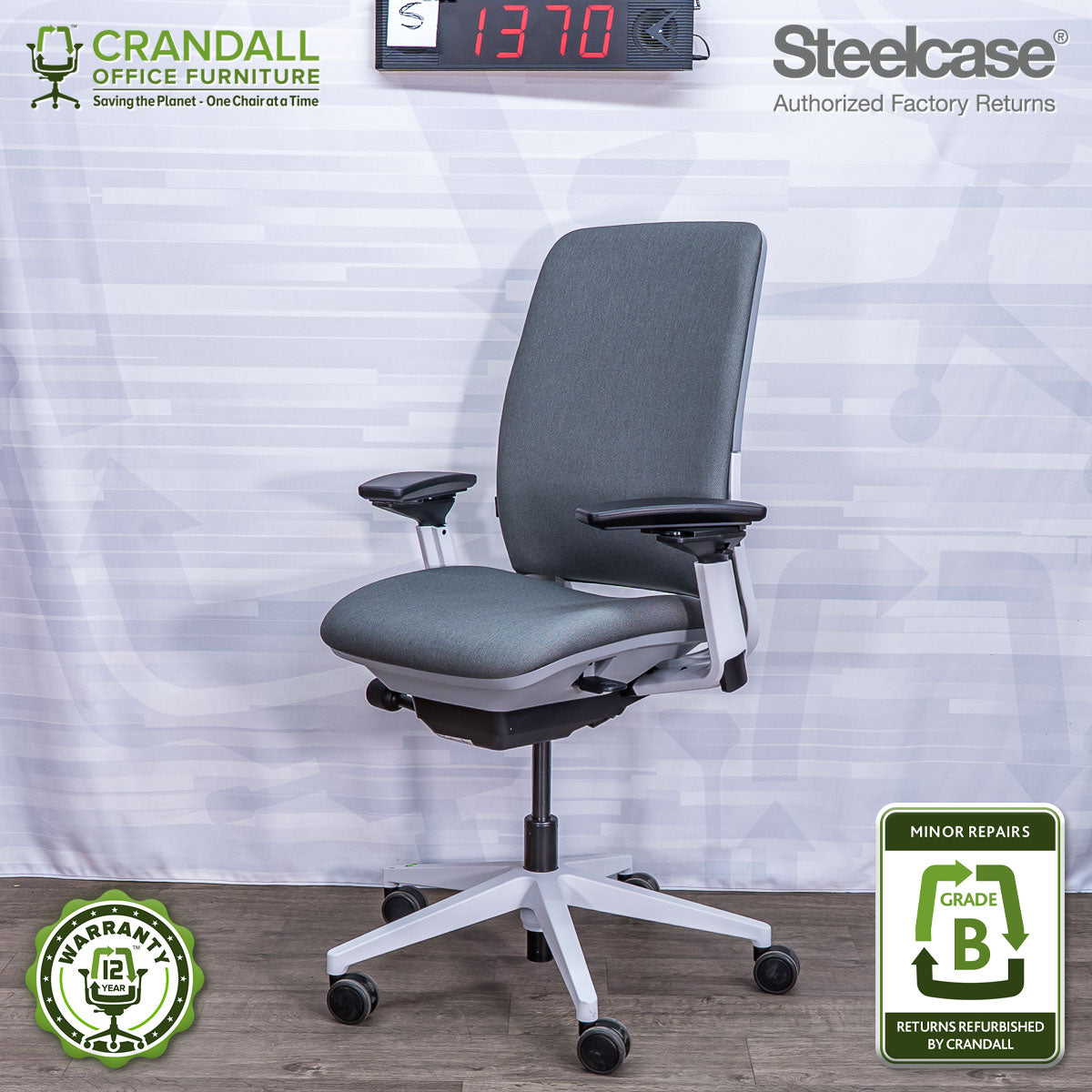 S-1370 - Steelcase Amia - Grade B