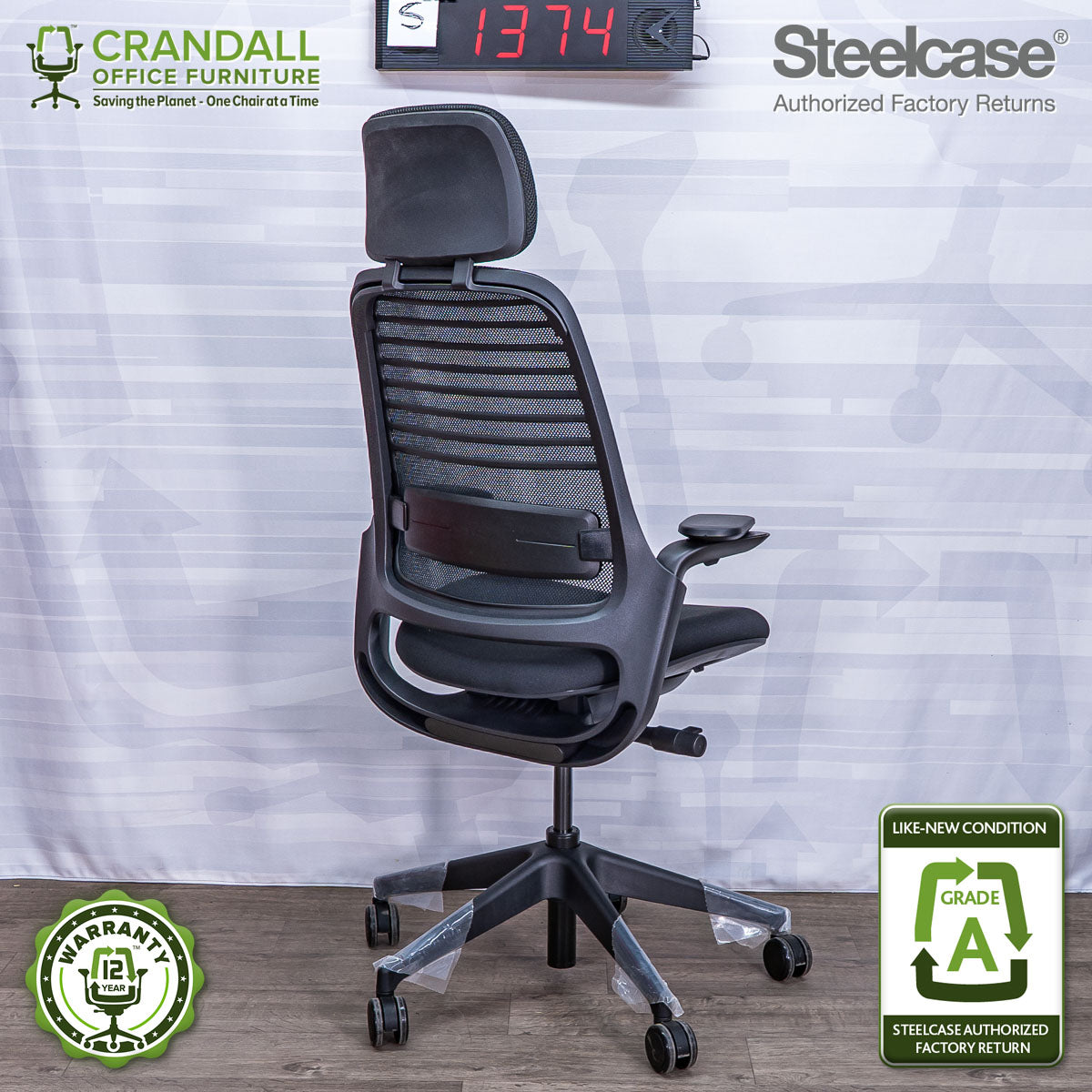 S-1374 - Steelcase Series 1 - Grade A