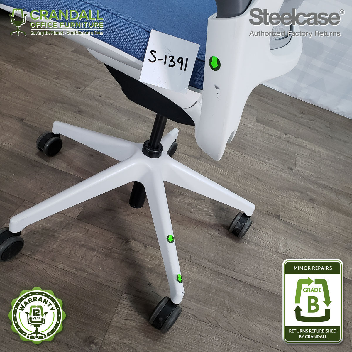 S-1391 - Steelcase Series 1 - Grade B