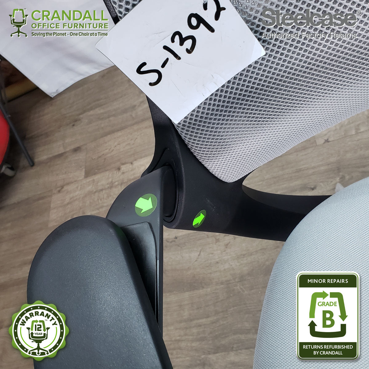 S-1392 - Steelcase Series 1 - Grade B