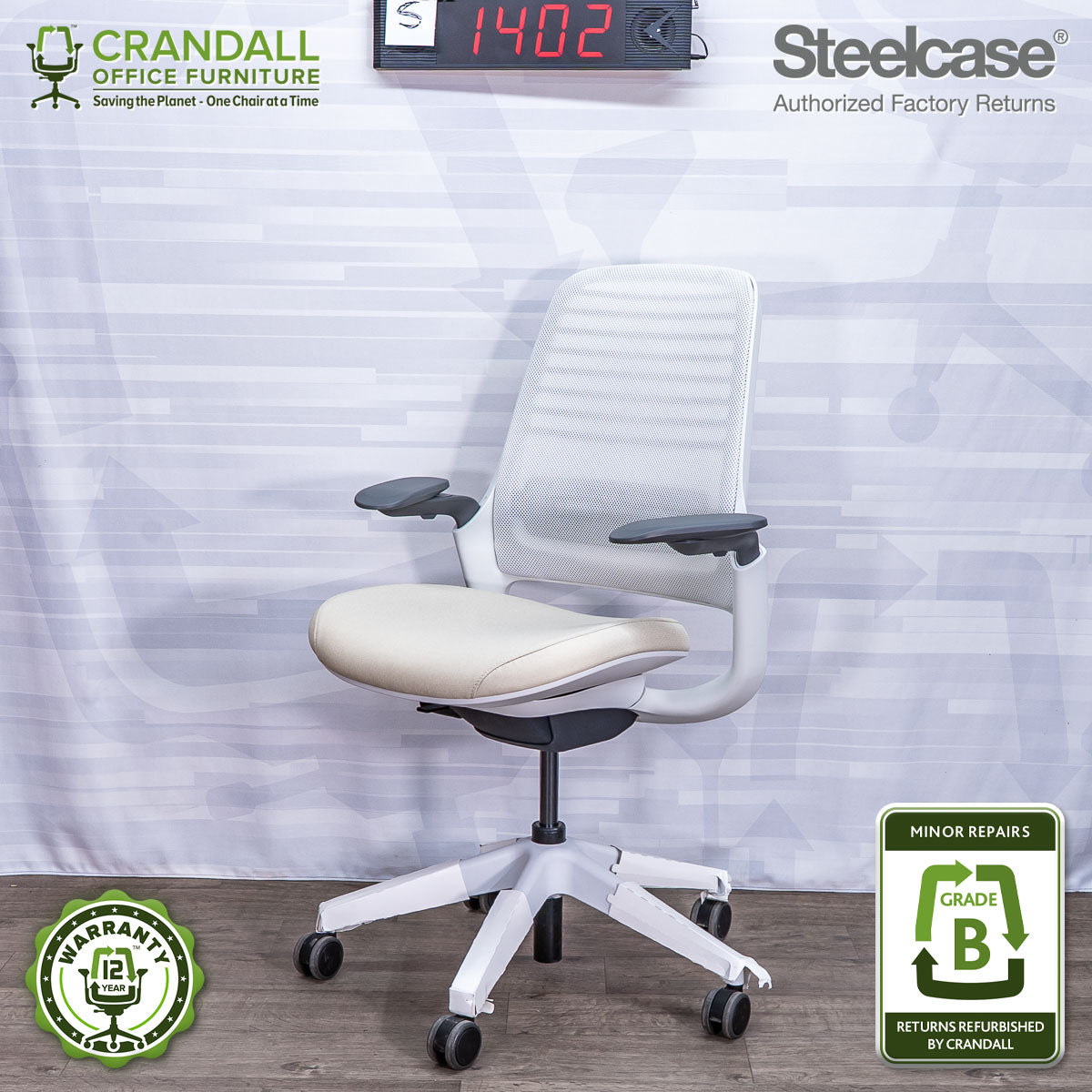 S-1402 - Steelcase Series 1 - Grade B