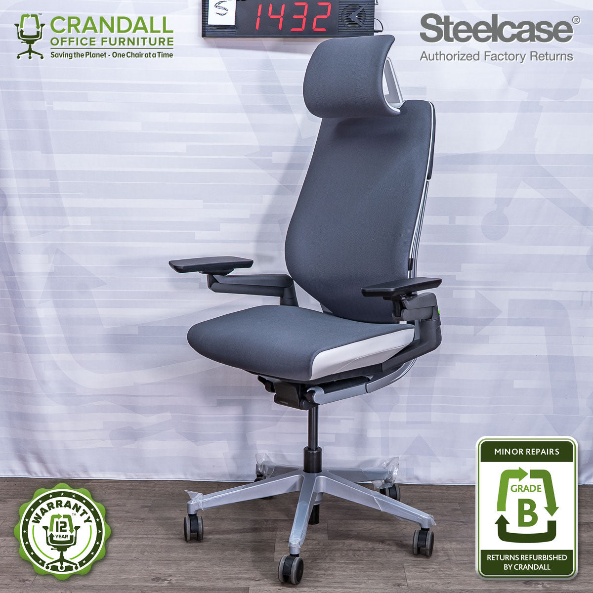 S-1432 - Steelcase Gesture - Grade B