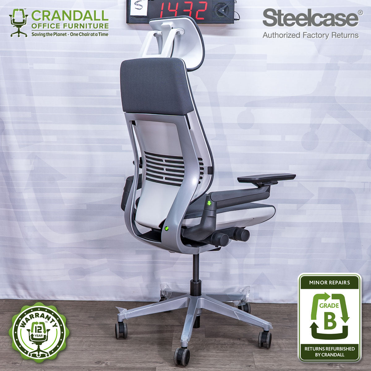 S-1432 - Steelcase Gesture - Grade B