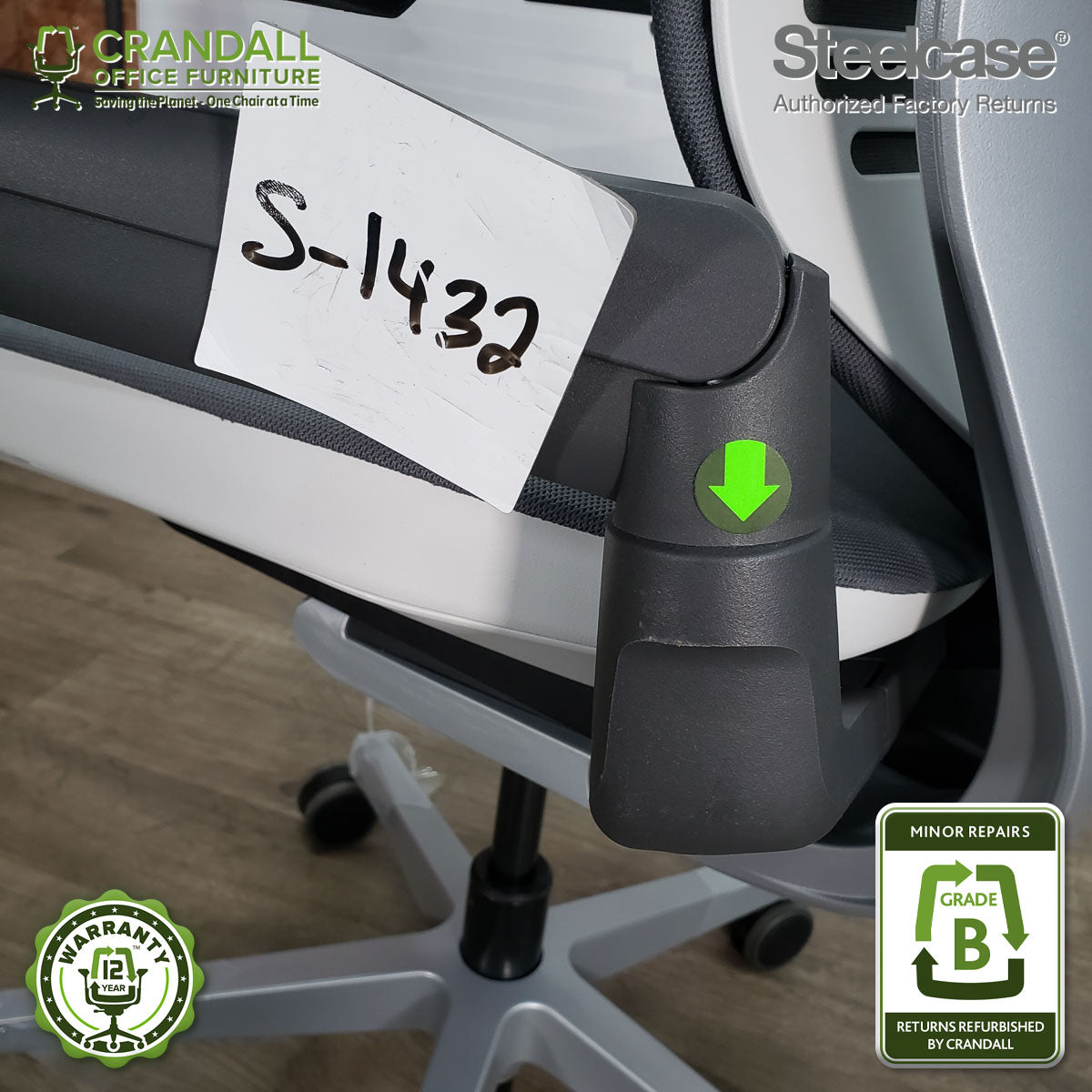 S-1432 - Steelcase Gesture - Grade B