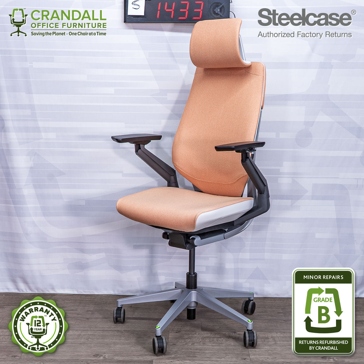 S-1433 - Steelcase Gesture - Grade B