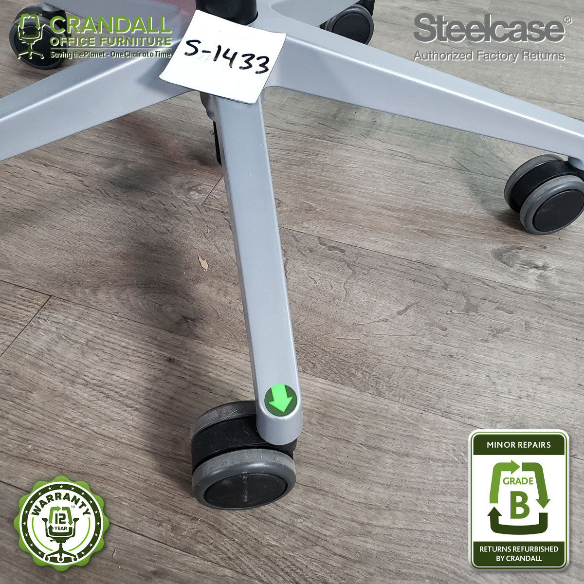 S-1433 - Steelcase Gesture - Grade B