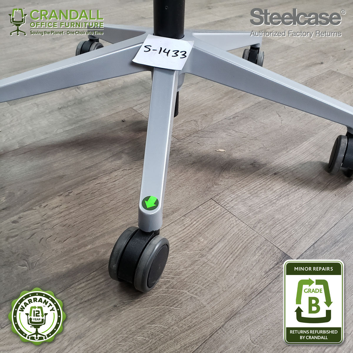 S-1433 - Steelcase Gesture - Grade B