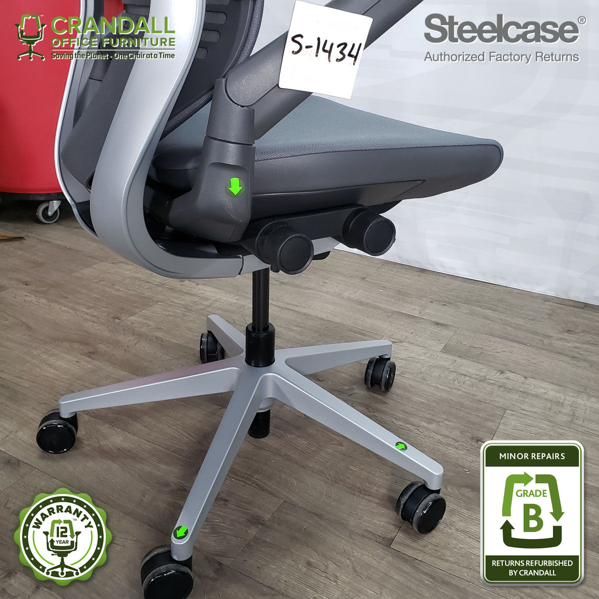 S-1434 - Steelcase Gesture - Grade B