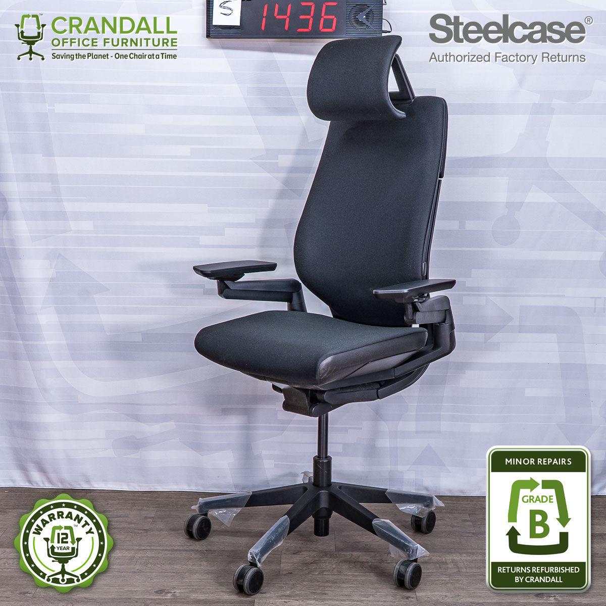 S-1436 - Steelcase Gesture - Grade B