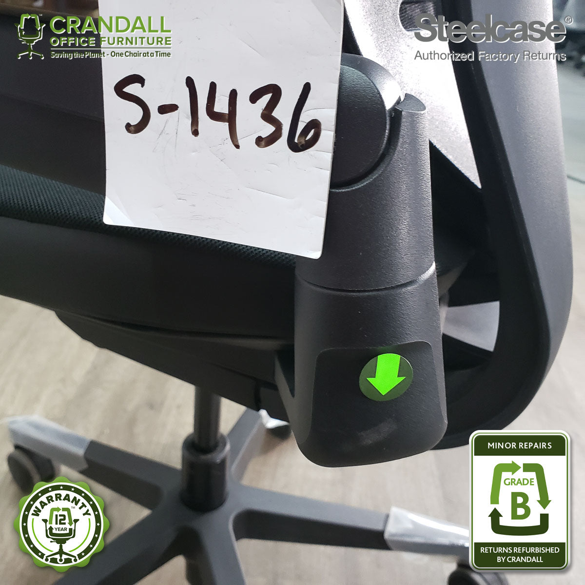 S-1436 - Steelcase Gesture - Grade B