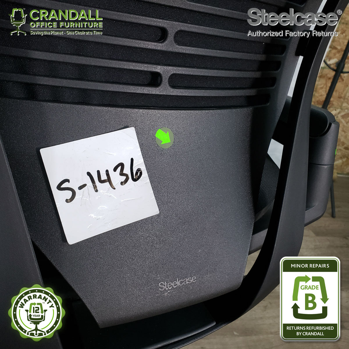 S-1436 - Steelcase Gesture - Grade B