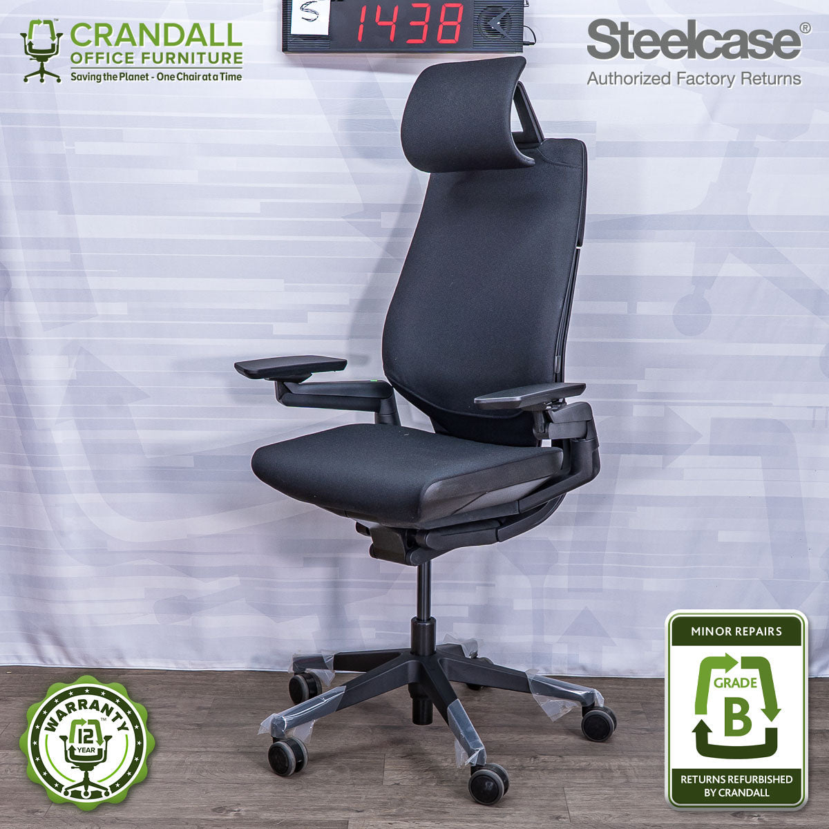 S-1438 - Steelcase Gesture - Grade B