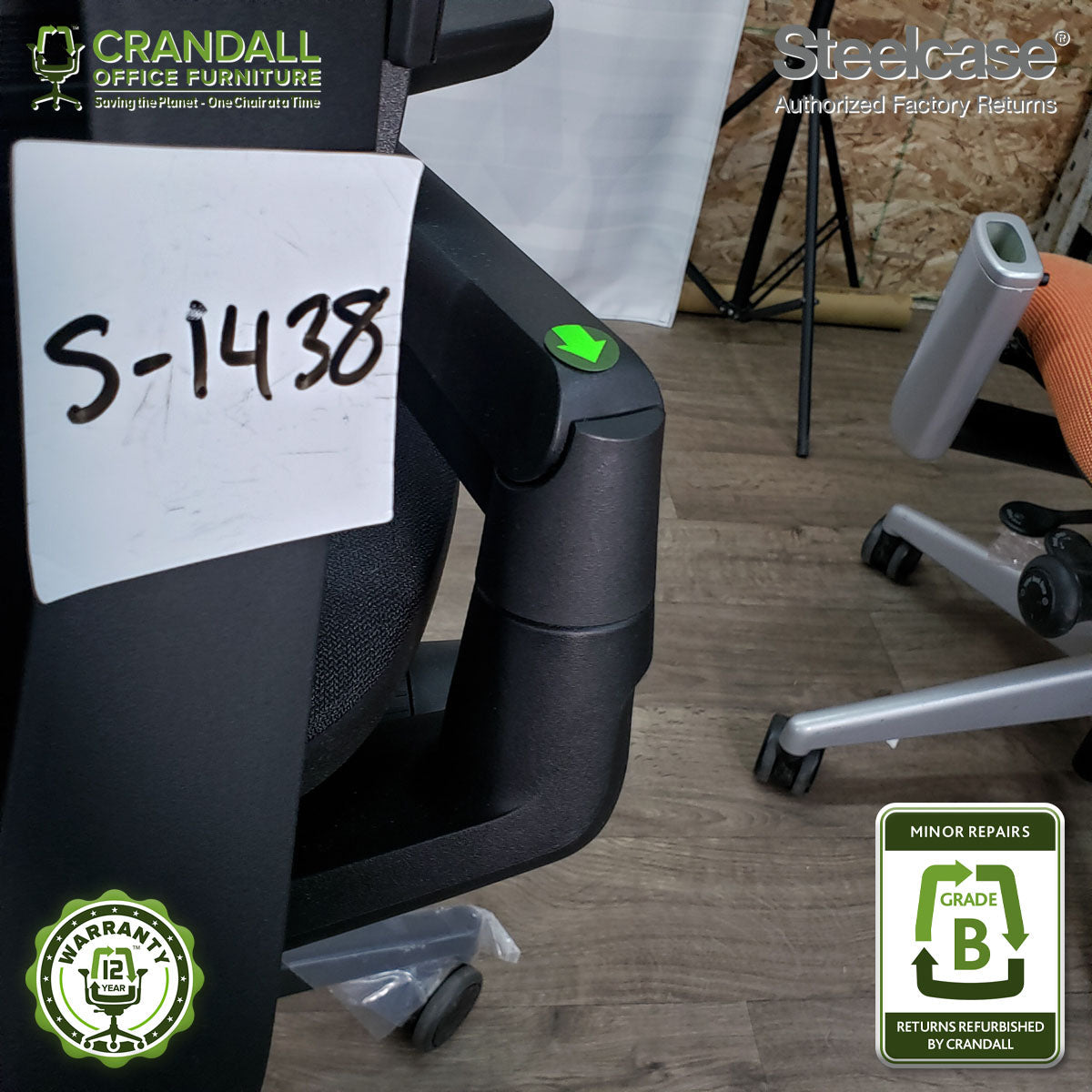 S-1438 - Steelcase Gesture - Grade B