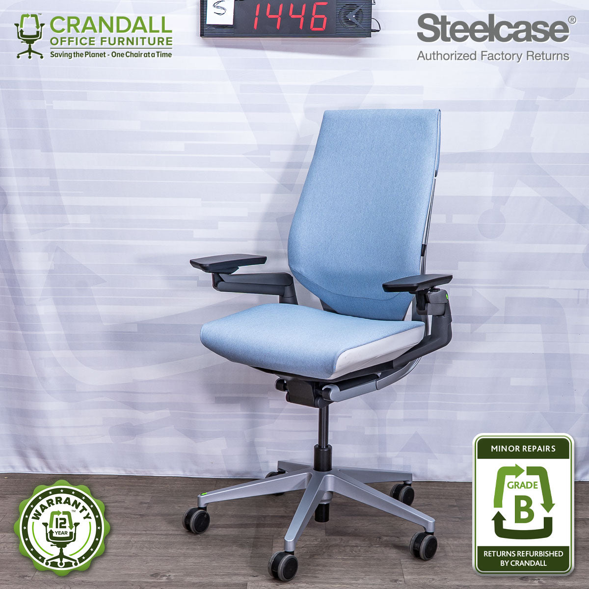S-1446 - Steelcase Gesture - Grade B
