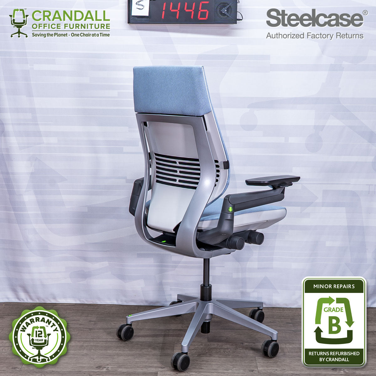S-1446 - Steelcase Gesture - Grade B