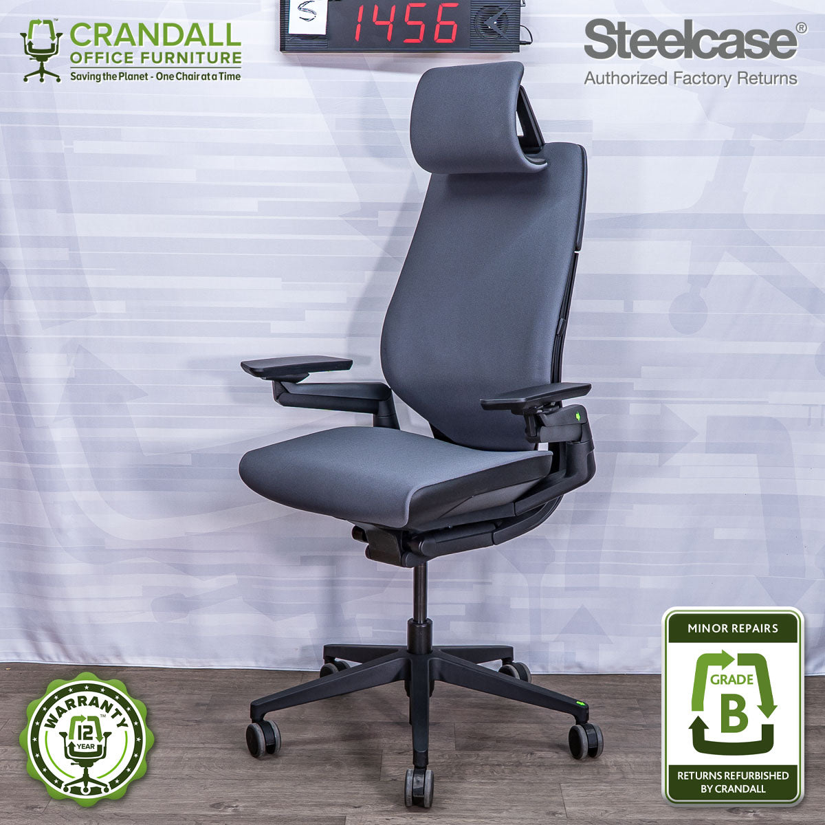 S-1456 - Steelcase Gesture - Grade B