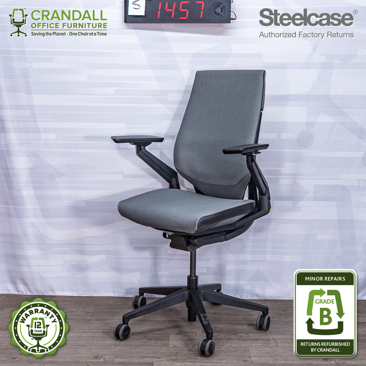 S-1457 - Steelcase Gesture - Grade B