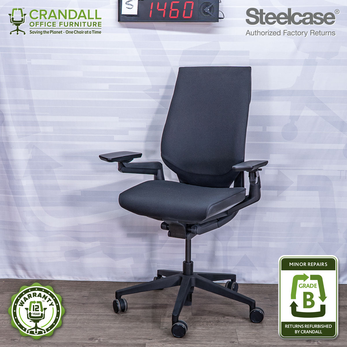 S-1460 - Steelcase Gesture - Grade B