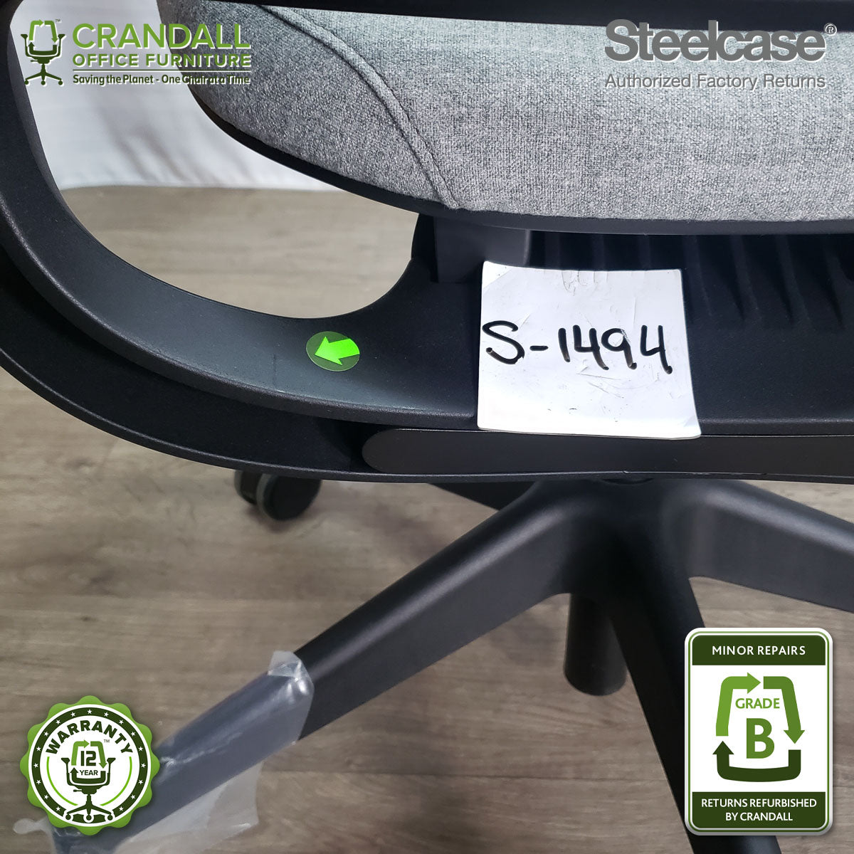 S-1494 - Steelcase Series 1 - Grade B