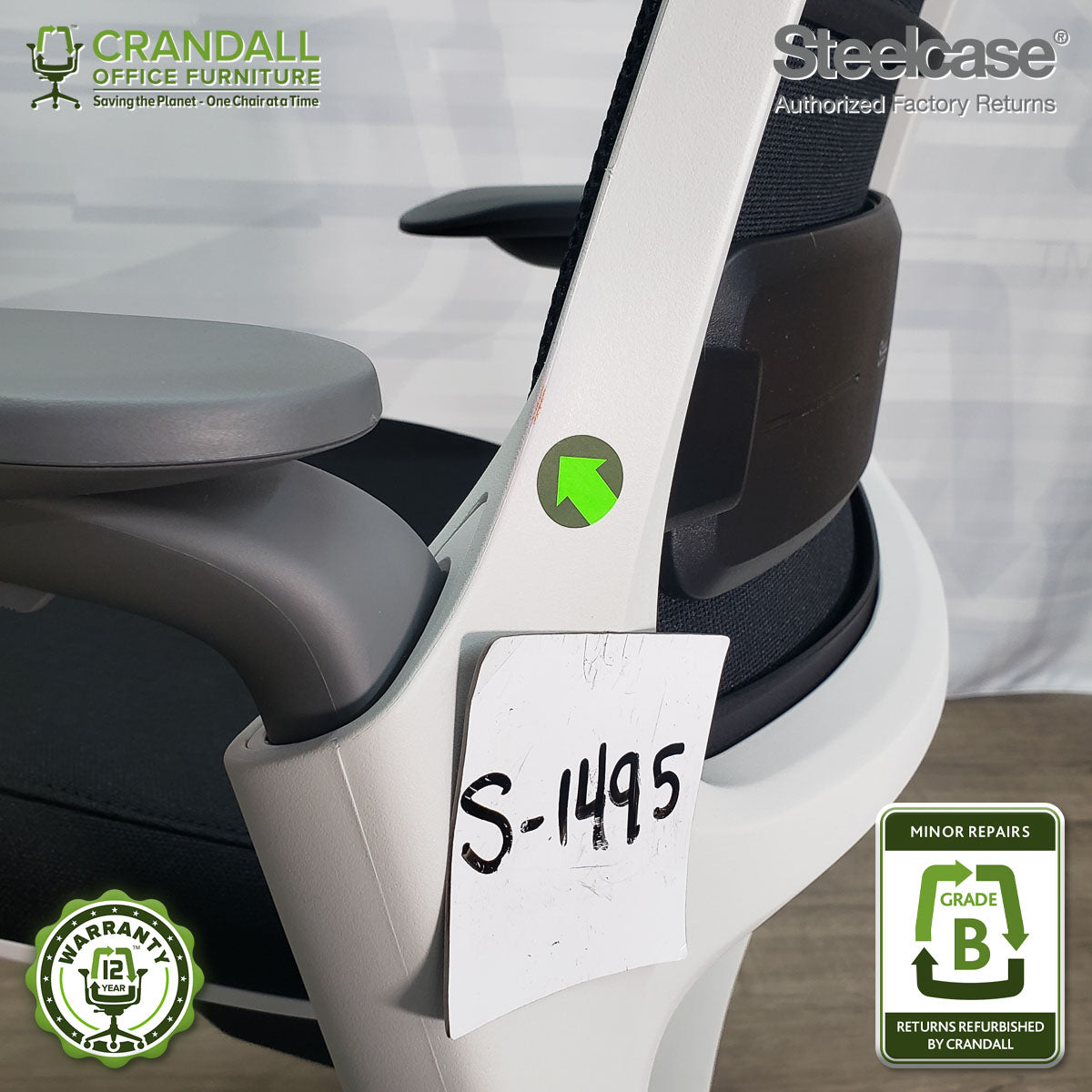 S-1495 - Steelcase Series 1 - Grade B