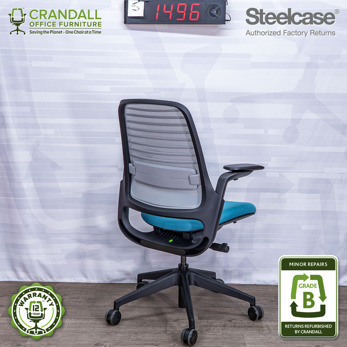 S-1496 - Steelcase Series 1 - Grade B
