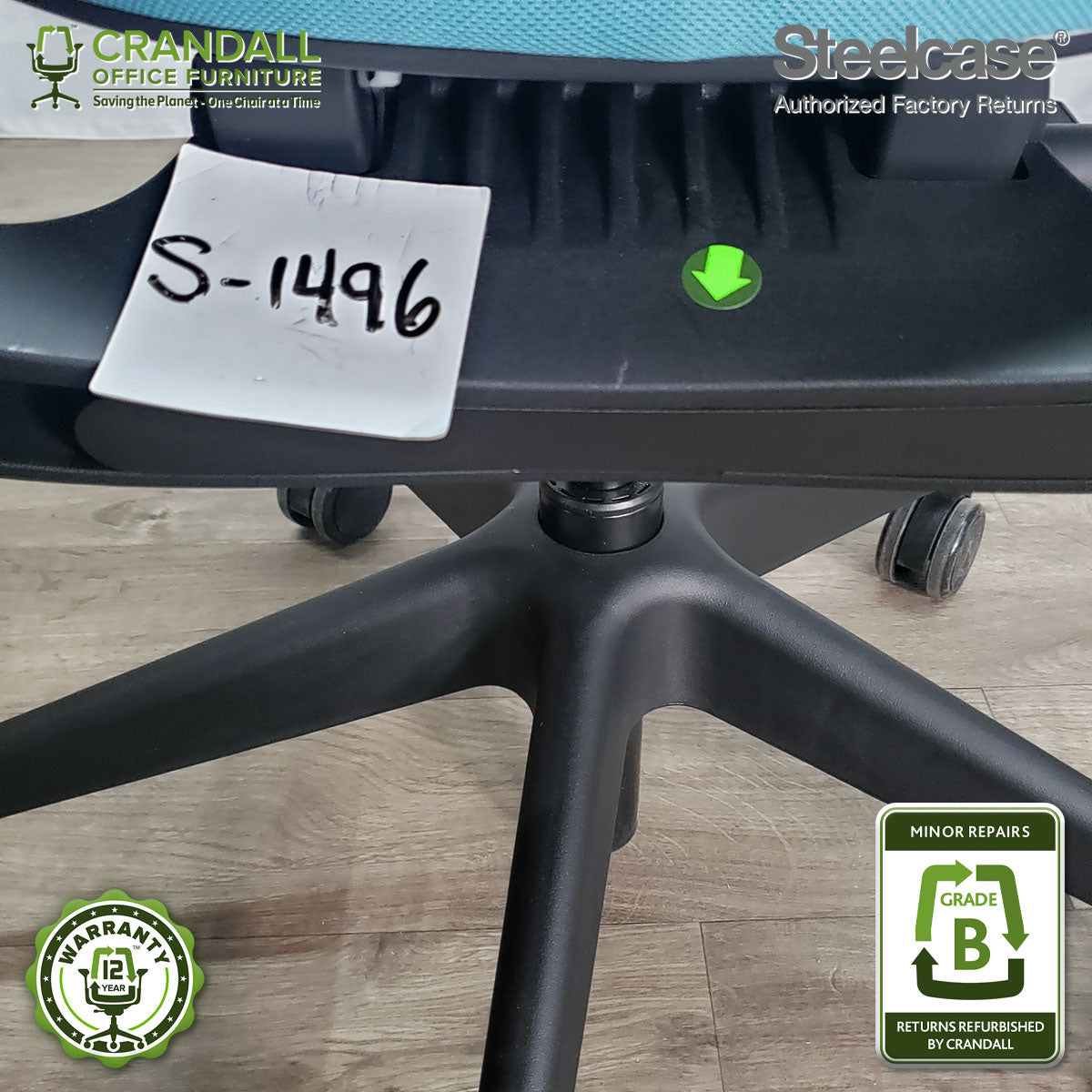 S-1496 - Steelcase Series 1 - Grade B