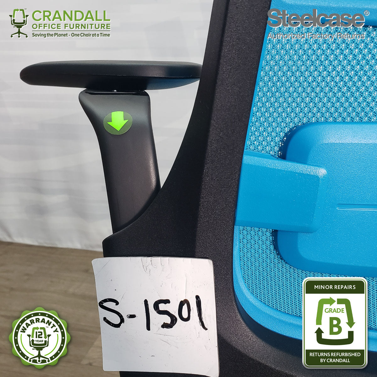 S-1501 - Steelcase Series 1 - Grade B