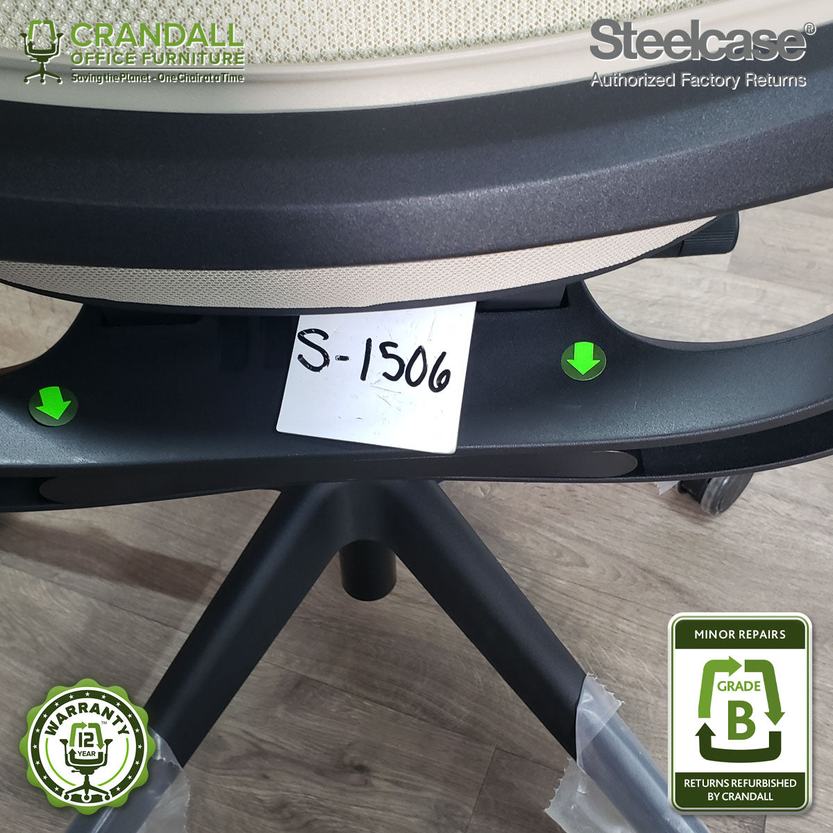 S-1506 - Steelcase Series 1 - Grade B