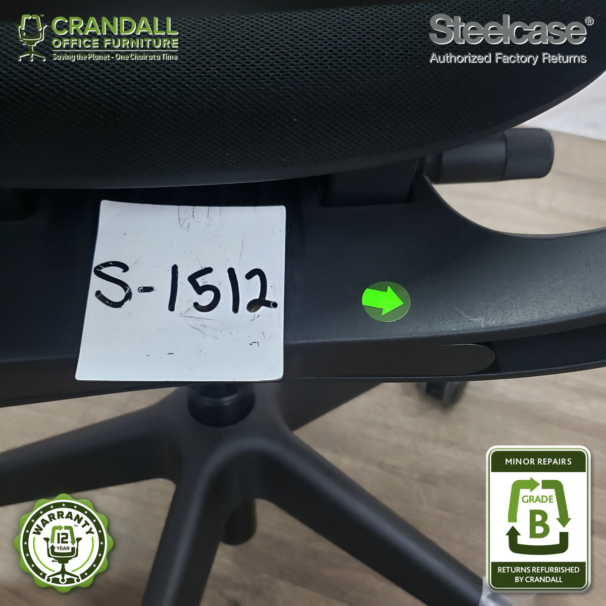 S-1512 - Steelcase Series 1 - Grade B