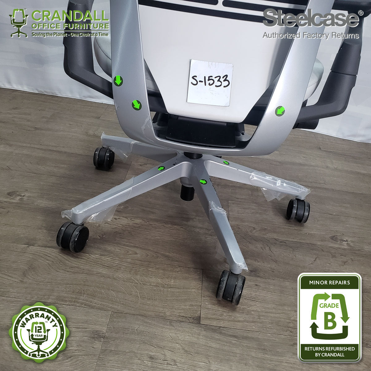 S-1533 - Steelcase Gesture - Grade B