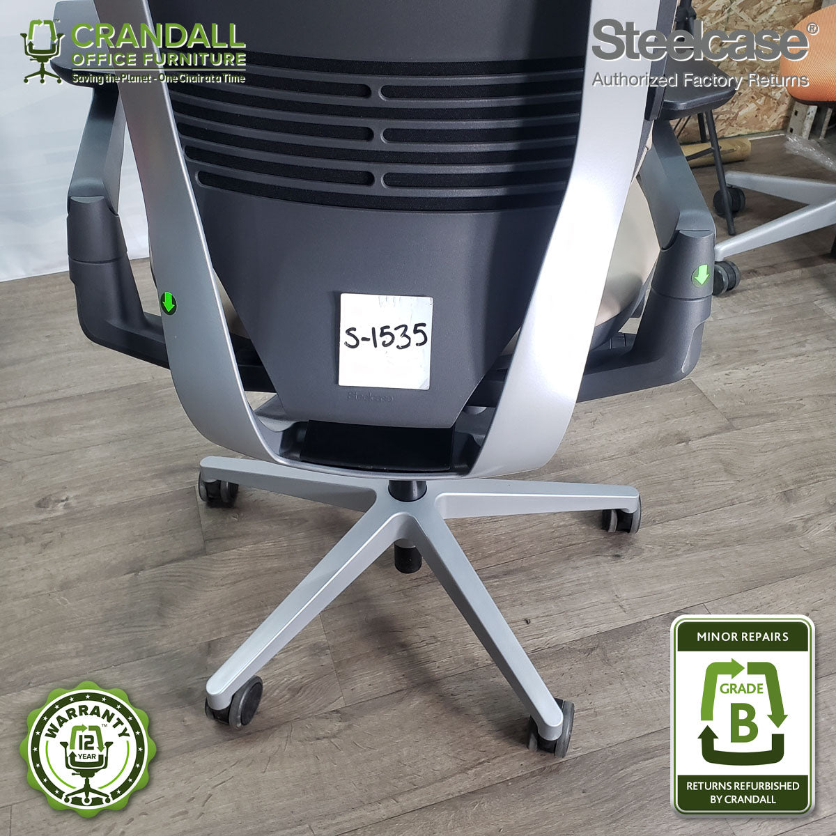 S-1535 - Steelcase Gesture - Grade B