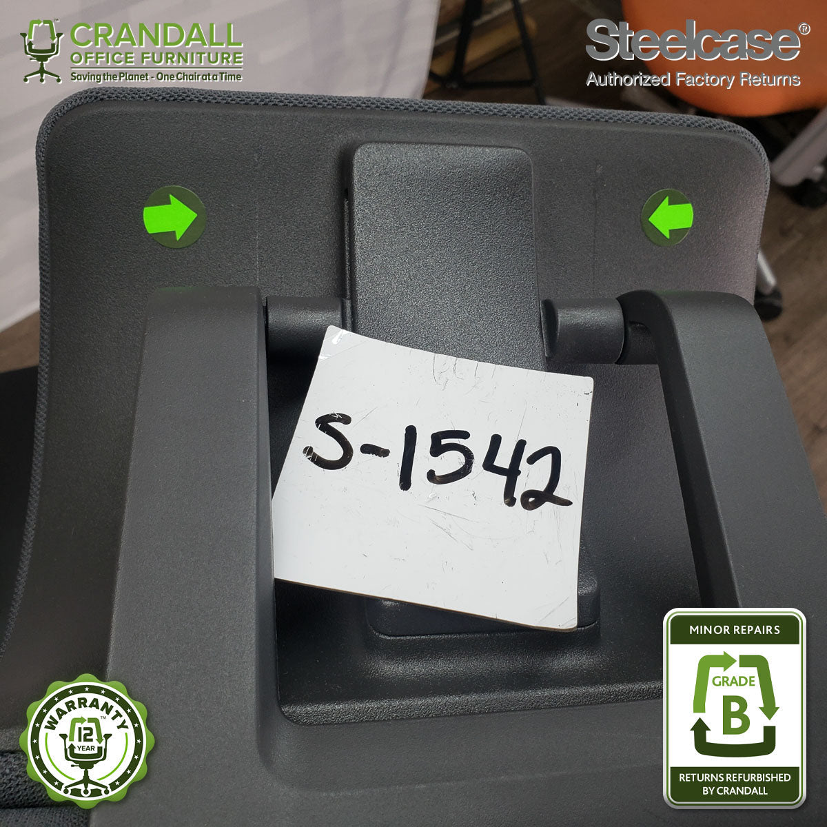 S-1542 - Steelcase Gesture - Grade B