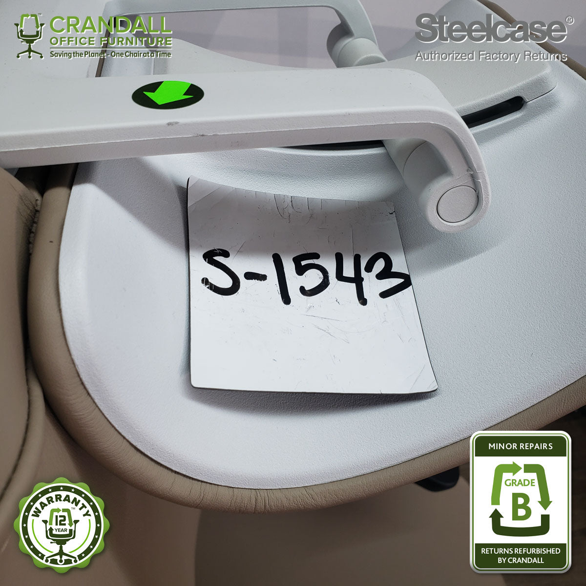 S-1543 - Steelcase Gesture - Grade B