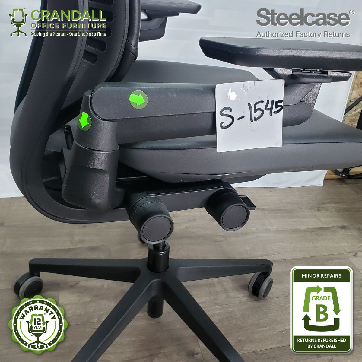 S-1545 - Steelcase Gesture - Grade B
