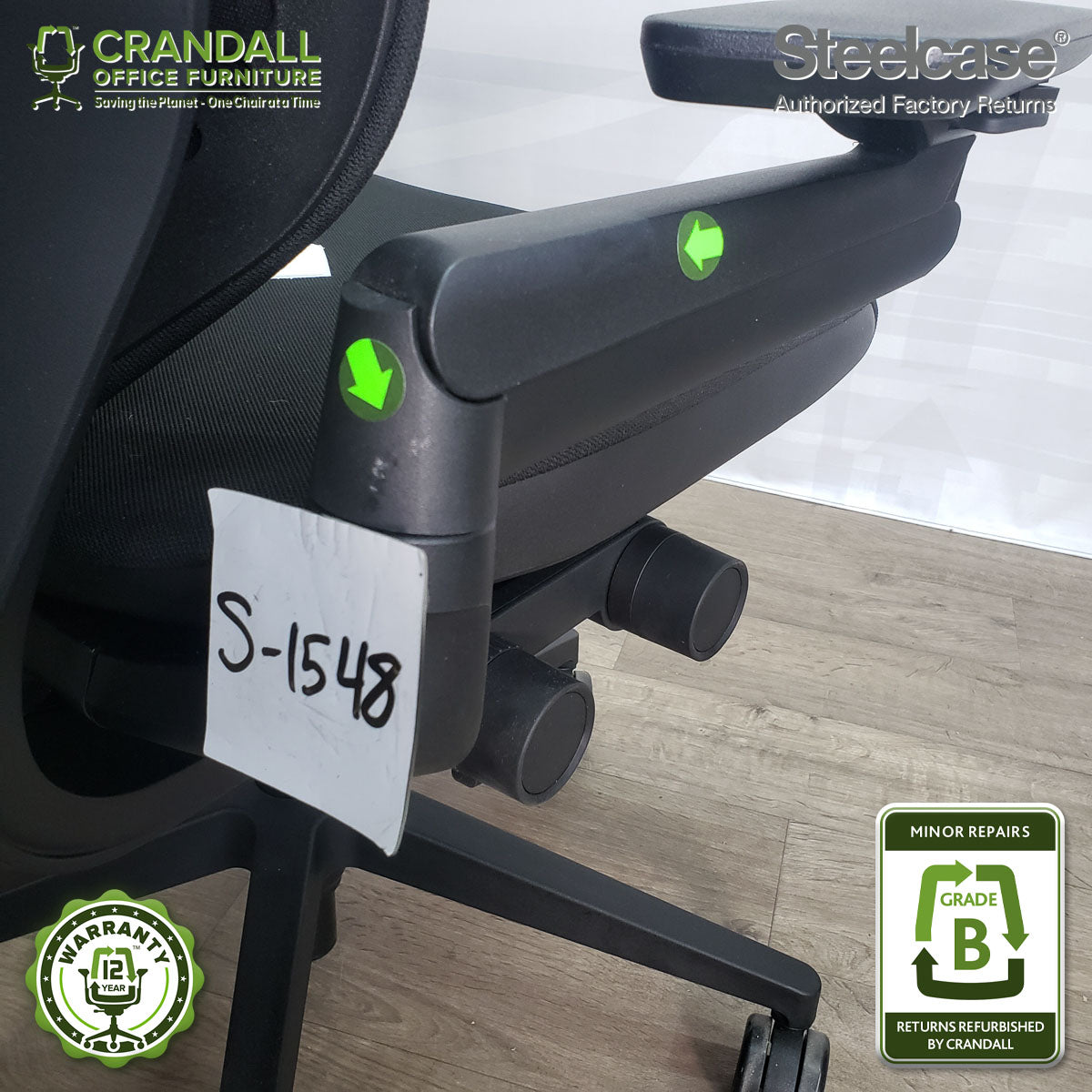 S-1548 - Steelcase Gesture - Grade B